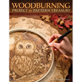 Woodburning Project & Pattern Treasury: Create Your Own Pyrography Art with 70 Mix-And-Match Designs - Paperback