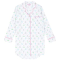 Women's Golf Night Shirt - Organic Cotton Poplin