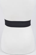Heart Rhinestone Buckle Elastic Belt