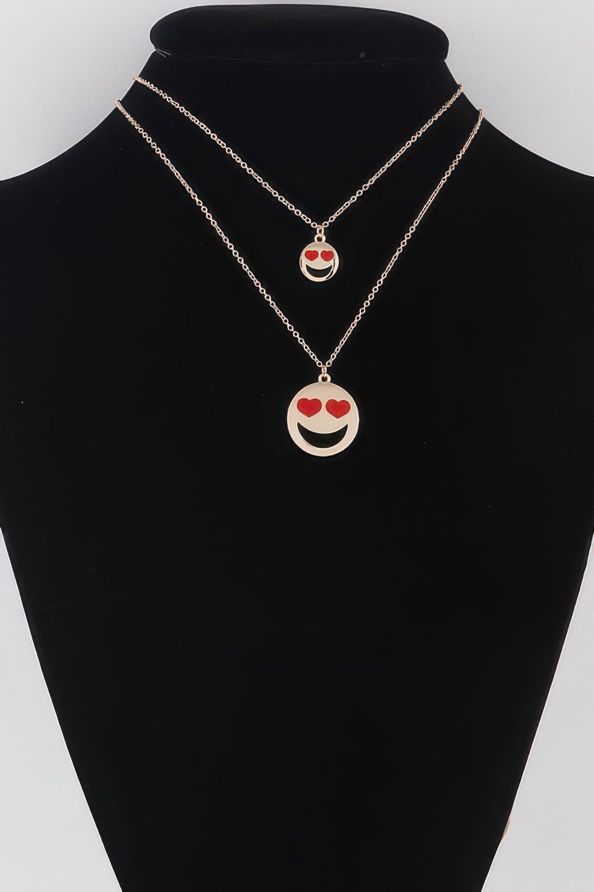 Heart Eyes Emoji Necklace