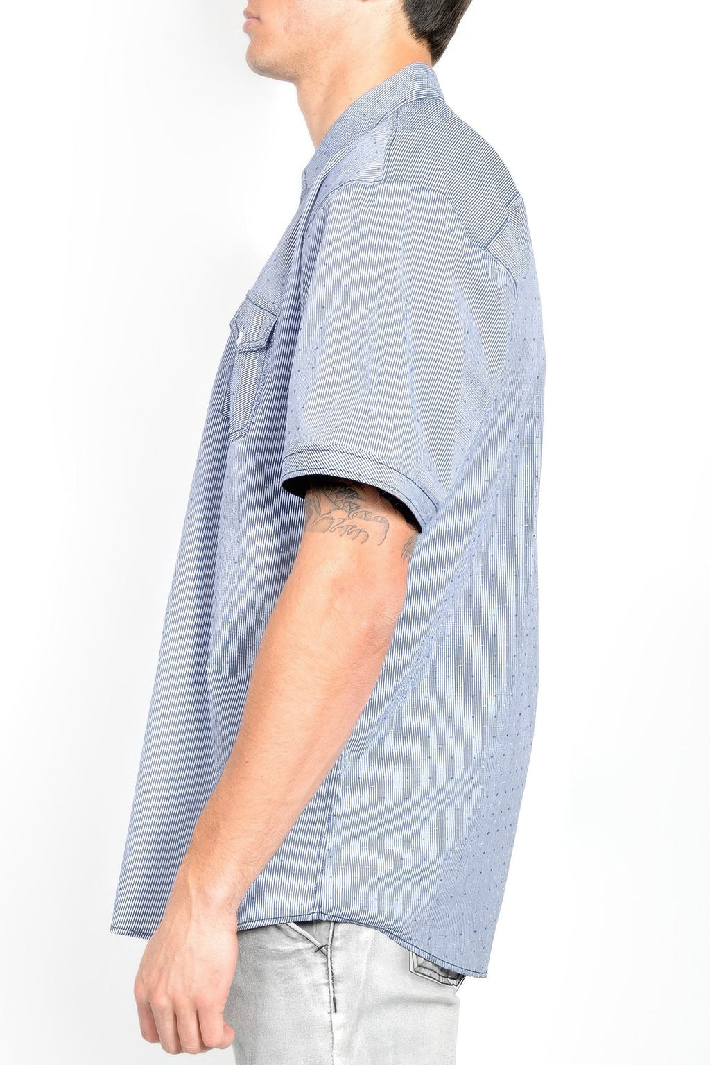 Men's Casual Short Sleeve Patterned Shirts