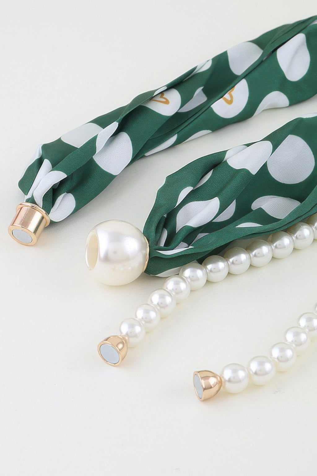 Luxury Scarf Beaded Choker Necklace