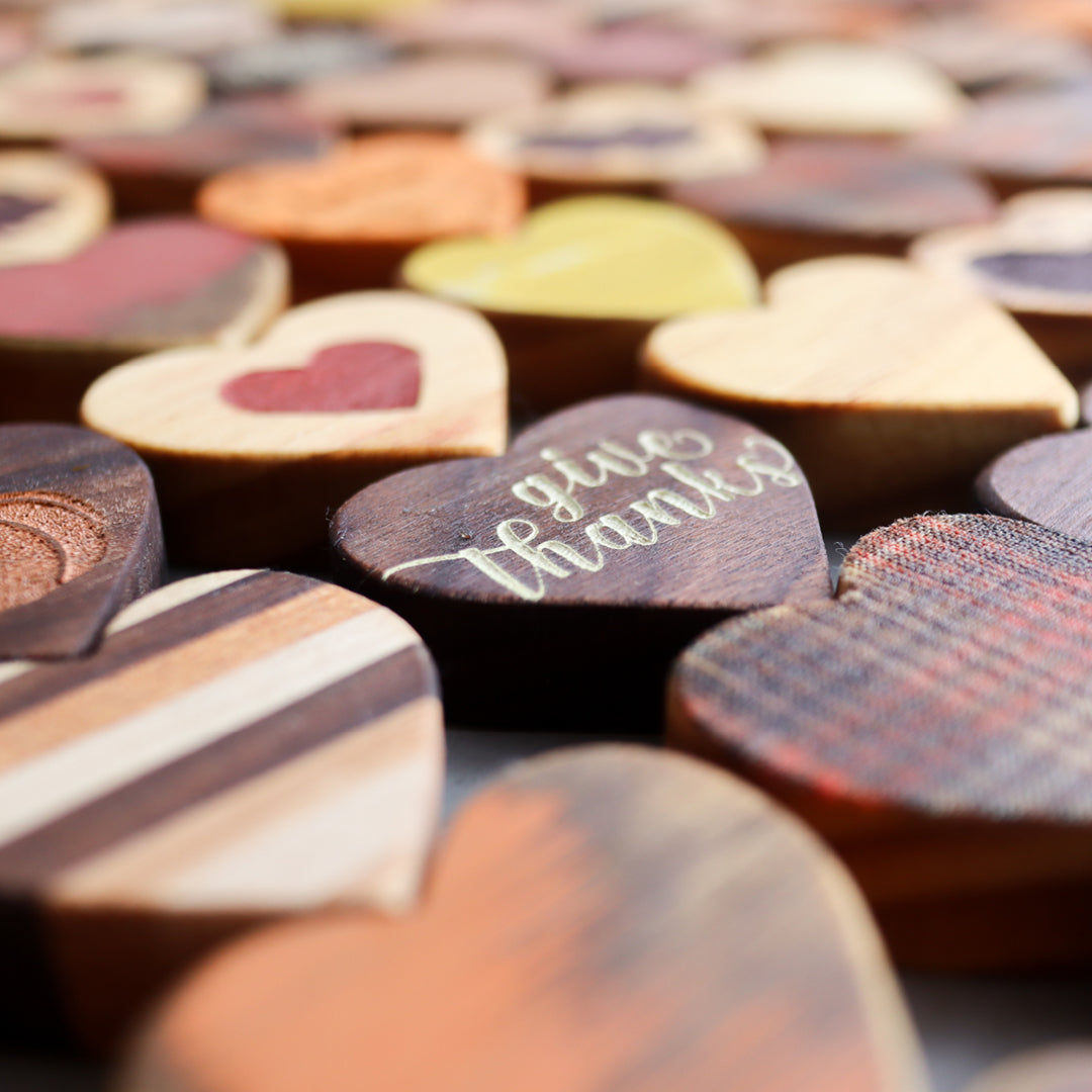 Heart-Shaped Mystery Boxes :: Thanksgiving Edition