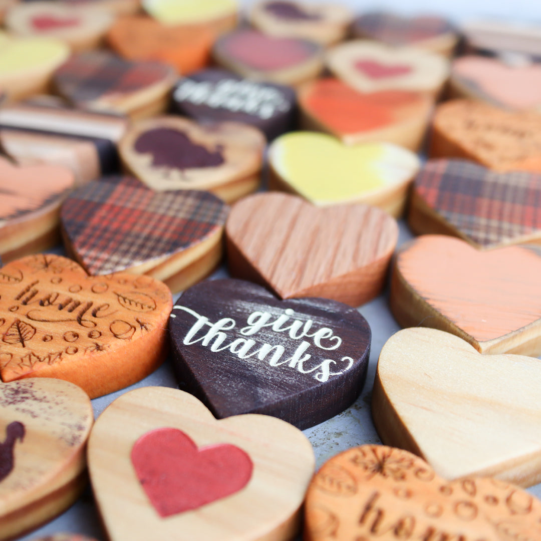 Heart-Shaped Mystery Boxes :: Thanksgiving Edition
