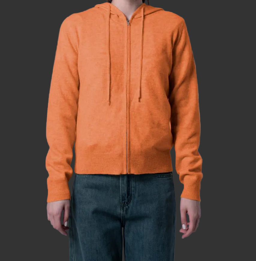 Hoodie : Women's 100% Cashmere