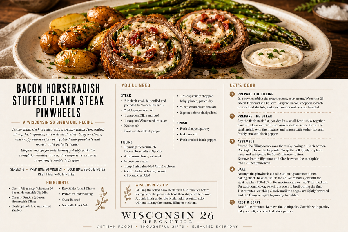 Wisconsin 26 Bacon Horseradish Dip Mix