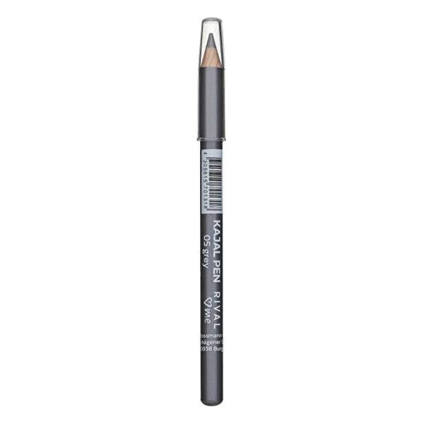Rival Loves Me Grey Kajal Eyeliner Pencil: Soft, Long-Lasting Eye Makeup for Defined, Natural Looks