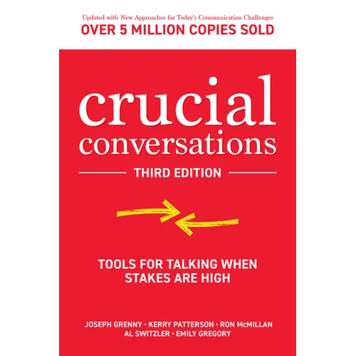 Crucial Conversations: Tools for Talking When Stakes Are High - Hardcover