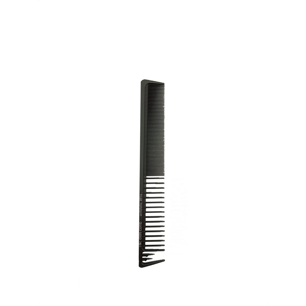 Claris Carbon Hair Comb 8916 - Durable Detangling Tool for Smooth Hair Care