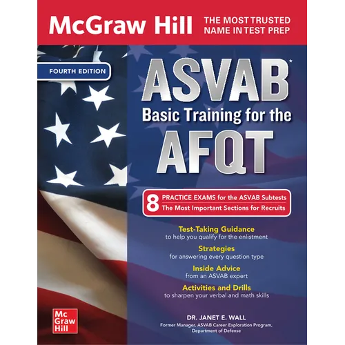 McGraw Hill ASVAB Basic Training for the Afqt, Fourth Edition - Paperback