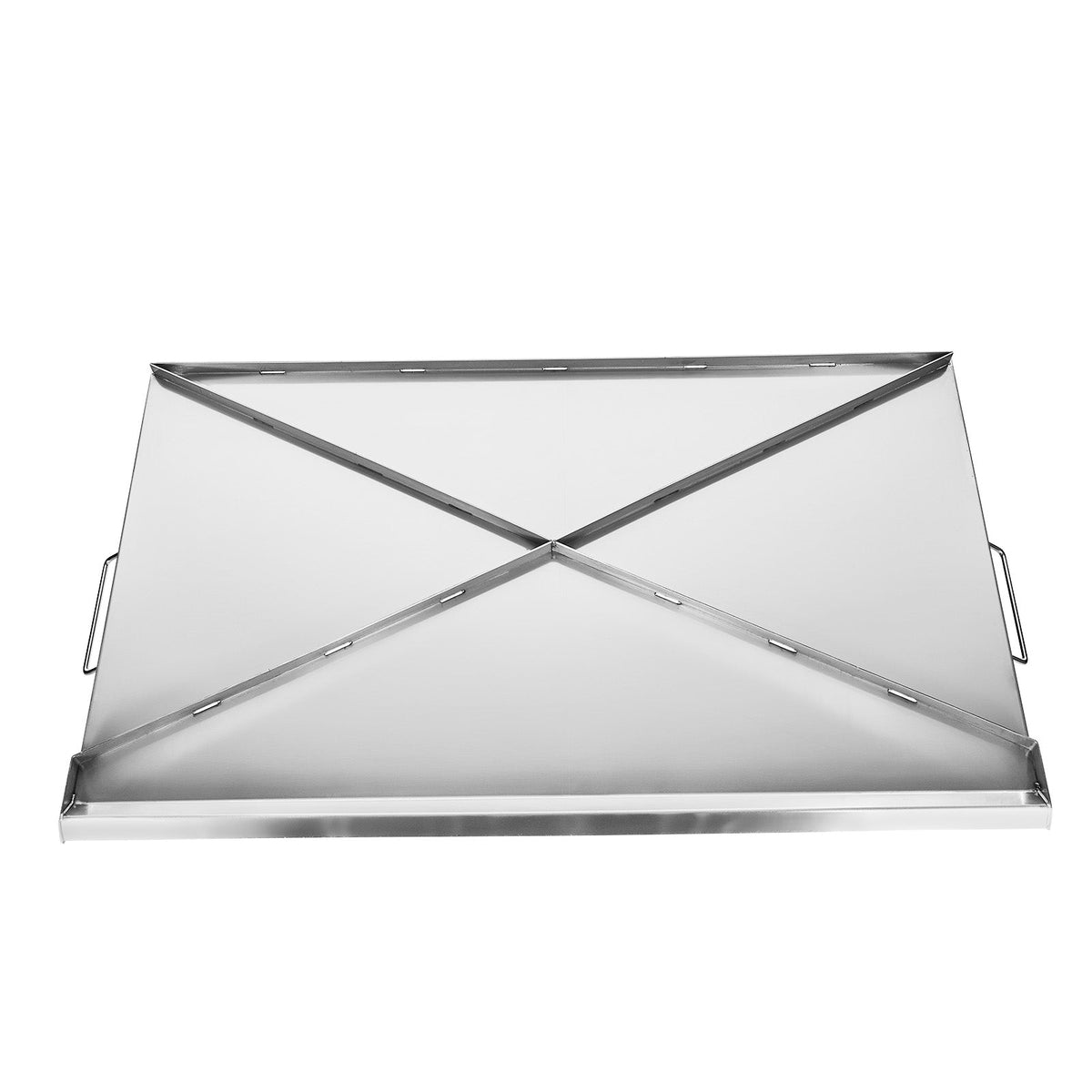 36x22 in Flat Top Griddle Stainless Steel Universal BBQ Grill Pan