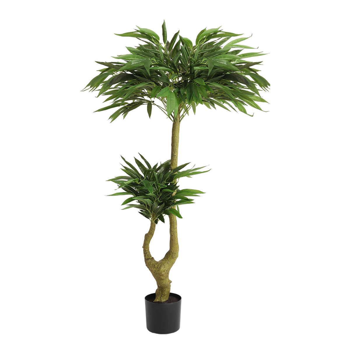5FT Artificial Willow Tree Tall Fake Potted Plant Faux