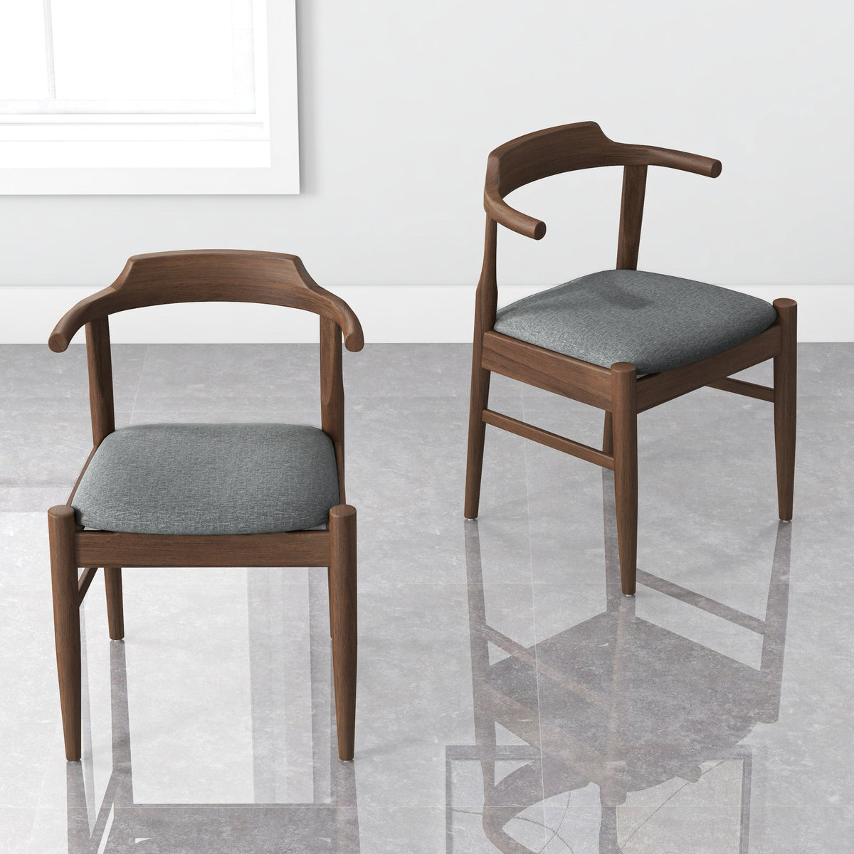 Daisy Mid-Century Modern Dining Chair Set