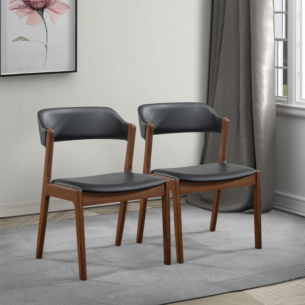 High Quality Enzo Mid-Century Modern Dining Chair Set