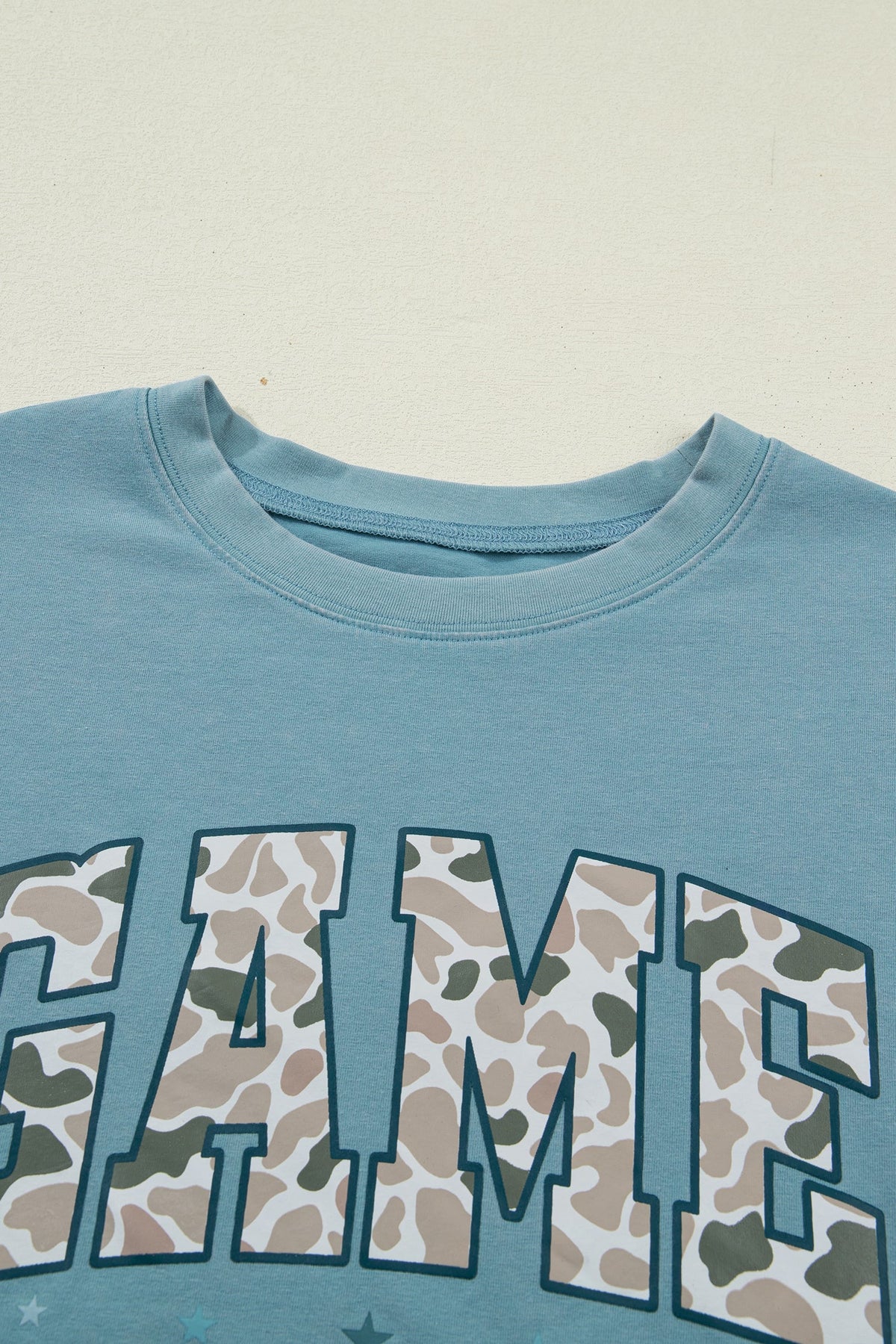 Camo Game Day Short Sleeve Graphic T-Shirt
