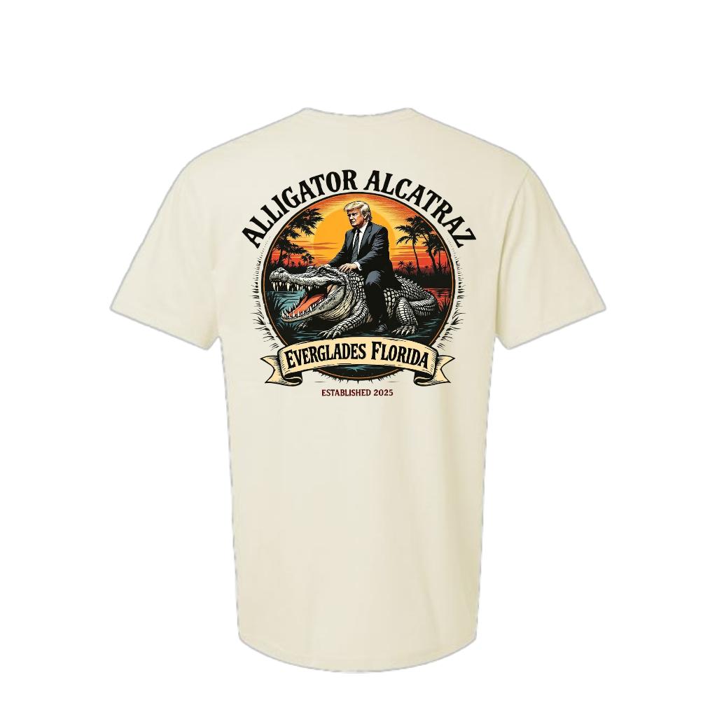 Alligator Graphic T-Shirt – Gildan Soft Cotton Tee, Comfortable & Durable Unisex Fit for Everyday Wear