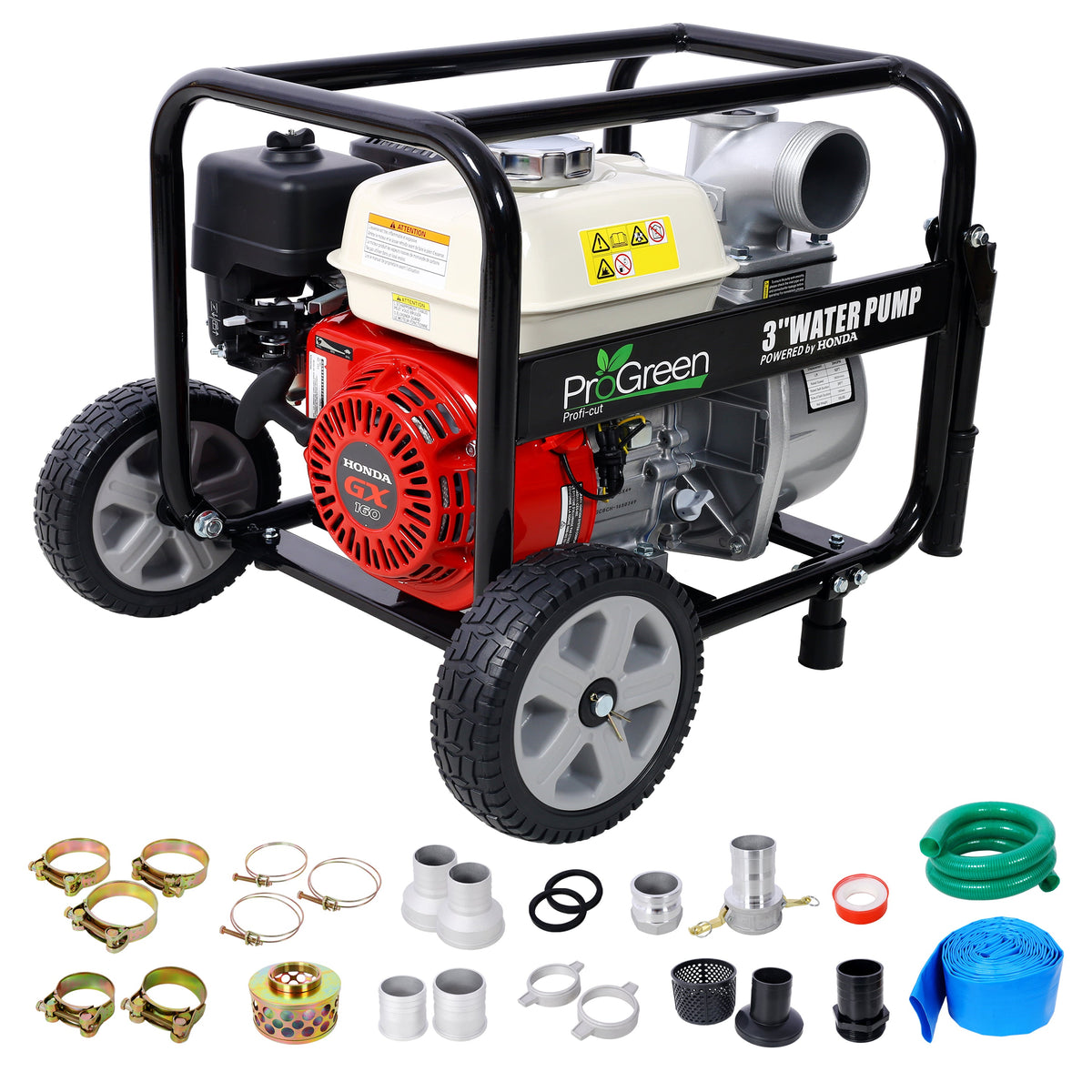 Water Pump with Honda GX160 Engine