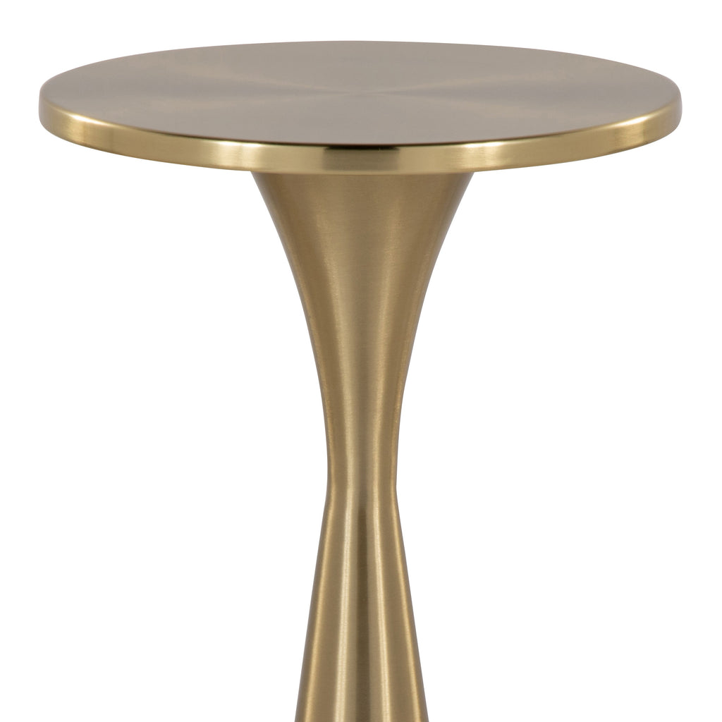 22" Contemporary Metal Side Table