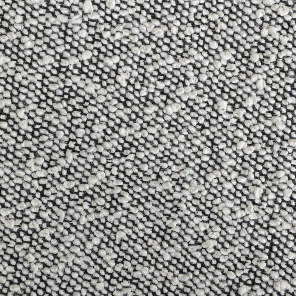 Burbank Modern Round Boucle Dining Chairs, Set of 2