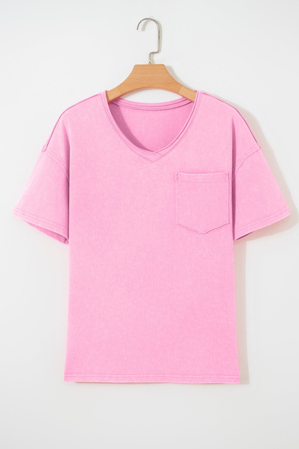 Solid Mineral Wash Short Sleeve T-Shirt