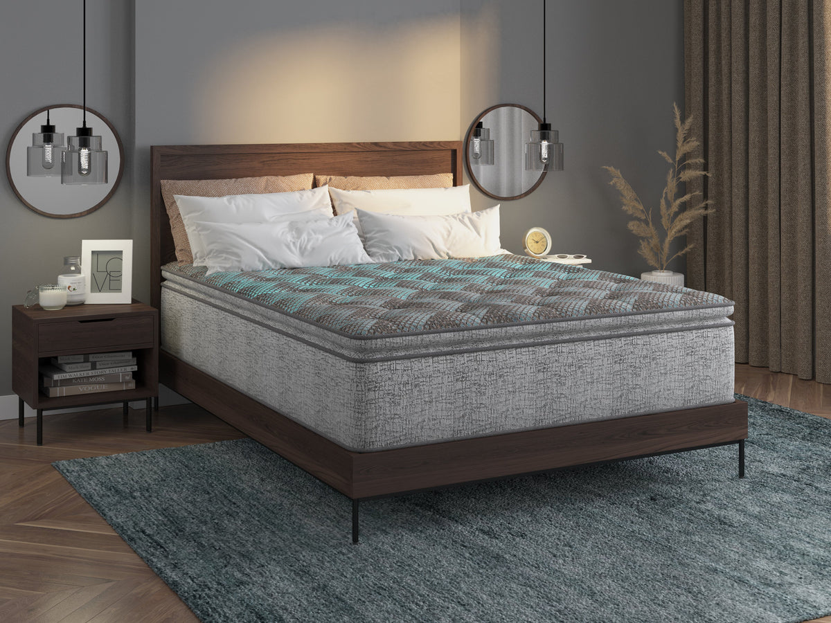 Restonic Comfort Care 12" Hybrid Euro Top Mattress - King