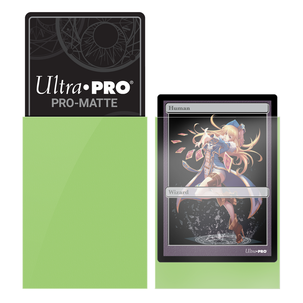Ultra PRO: Small 60ct Sleeves - PRO-Matte (Lime Green)