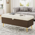 Modern Storage Ottoman Bench