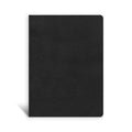 CSB Single-Column Wide-Margin Bible, Black Leathertouch - Imitation Leather
