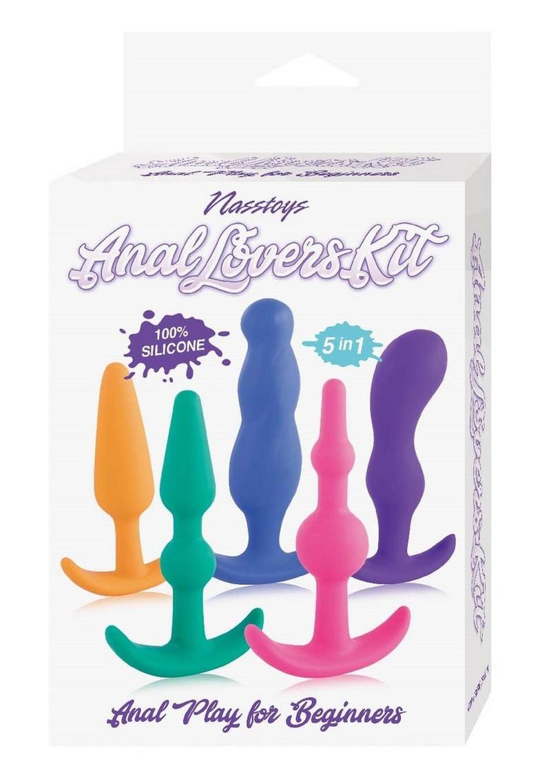 Nasstoys Anal Lovers Kit 5 in 1 Silicone Anal Plugs