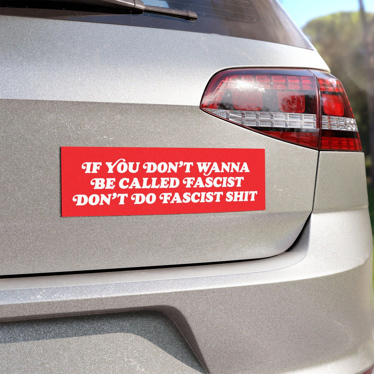 Anti-Fascist Retro Sticker & Magnet