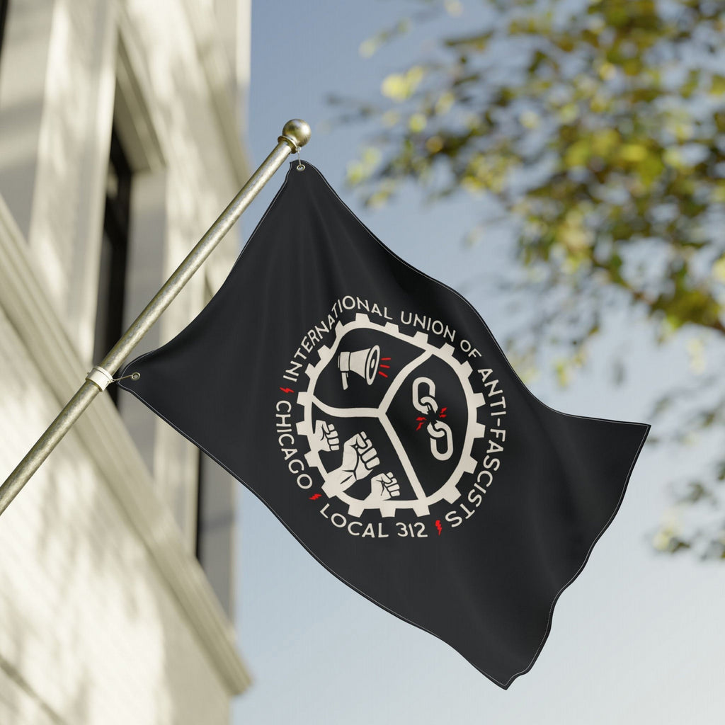 Chicago Anti-Fascist Union Flag