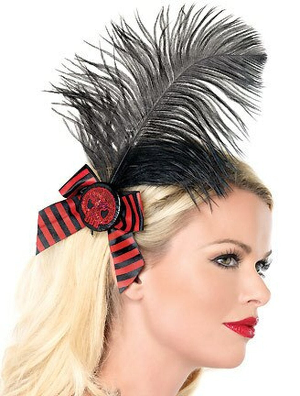 Cute Pirate Skull Hair Bow