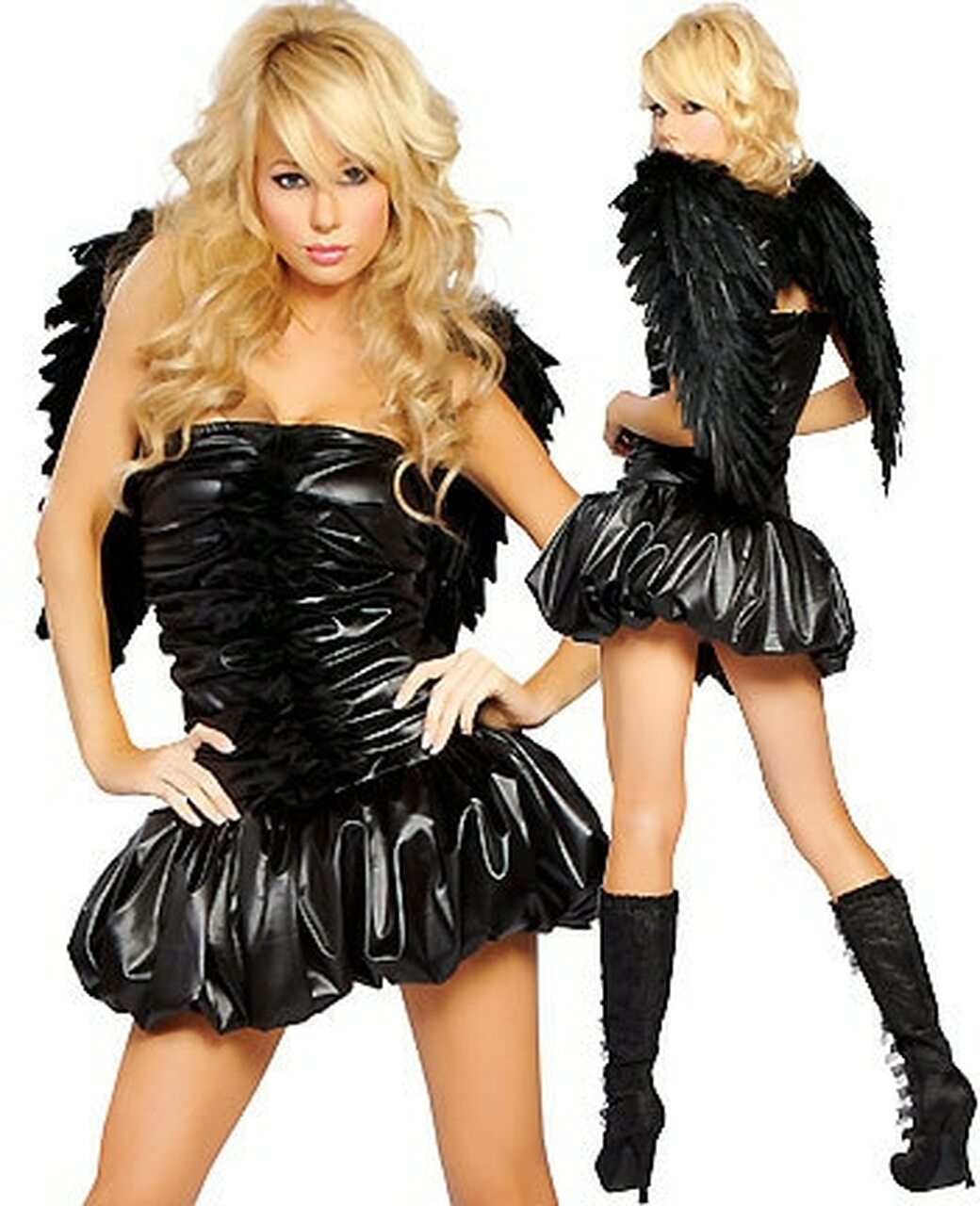 Naughty Dark Angel Costume