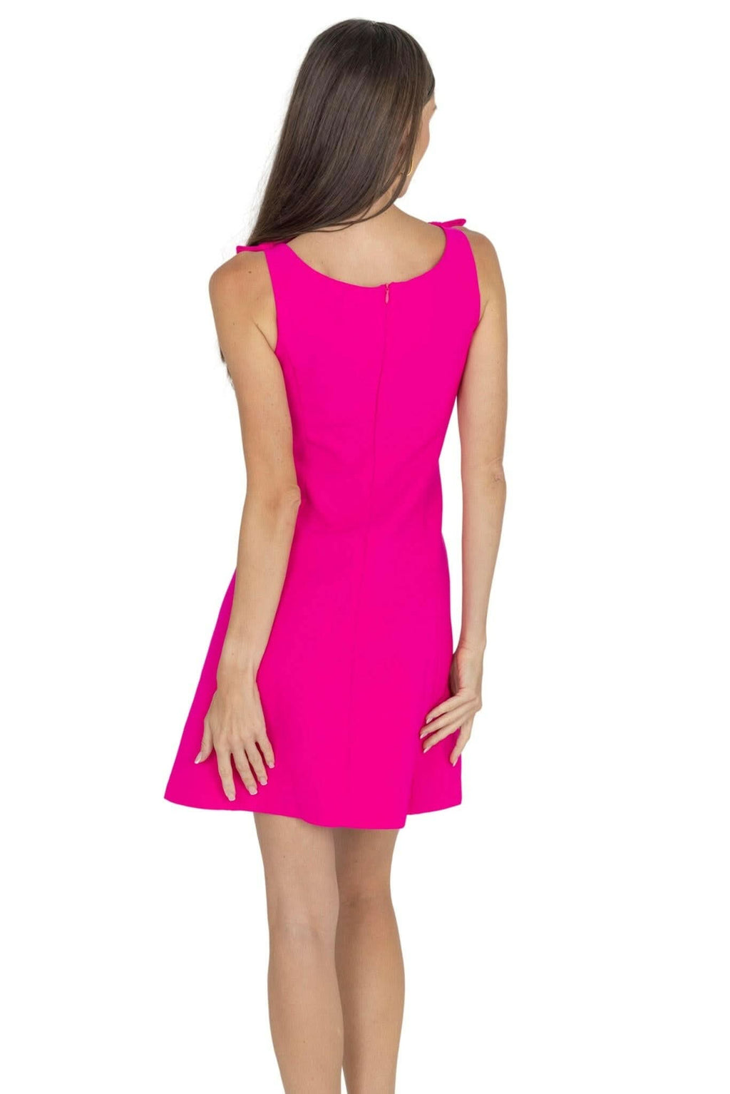 Aria Bow Sleeveless Mini Dress