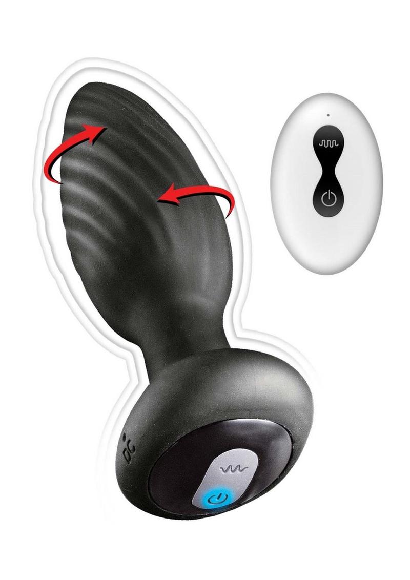 Nasstoys Ass Sation Remote Rotating Anal Plug