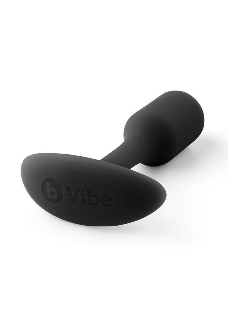 b Vibe Snug Plug 1 Weighted Silicone Anal Plug