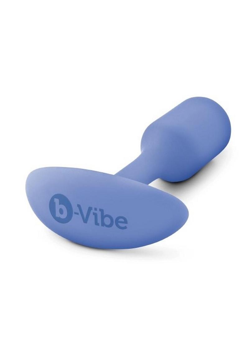 b Vibe Snug Plug 1 Weighted Silicone Anal Plug