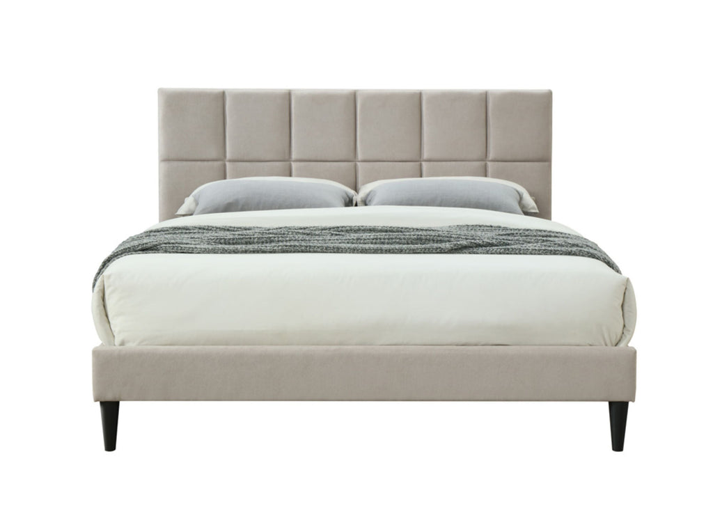 King Sized Squares Bed in a Box with USB Charging