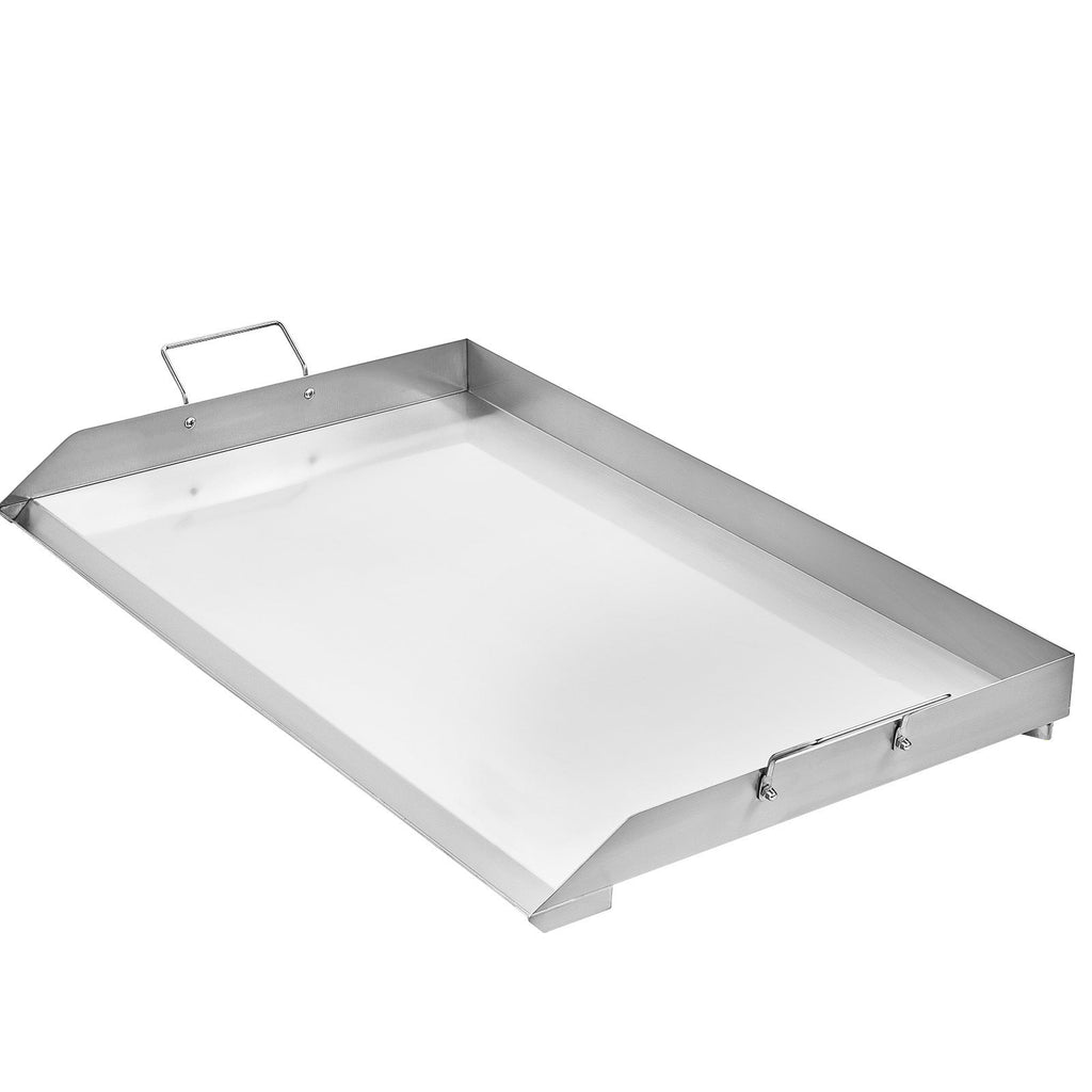 36x22 in Flat Top Griddle Stainless Steel Universal BBQ Grill Pan