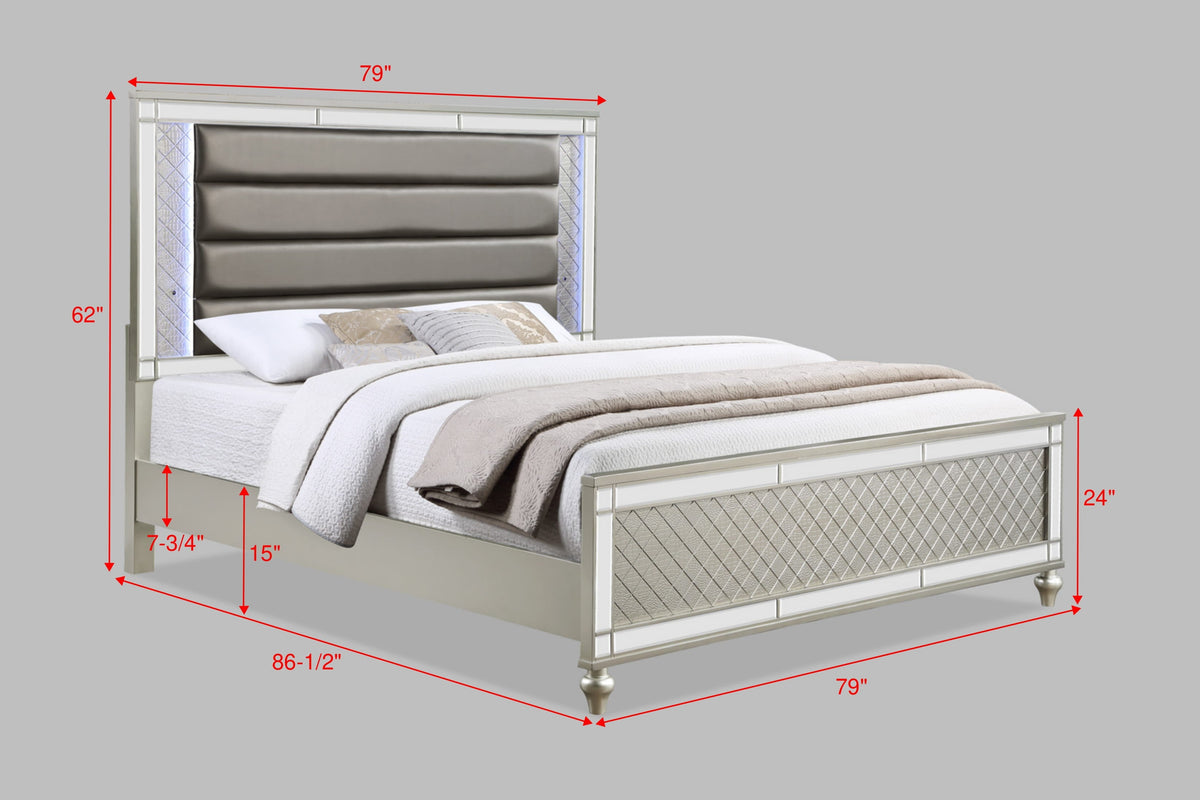 Modern Luxury King Bed