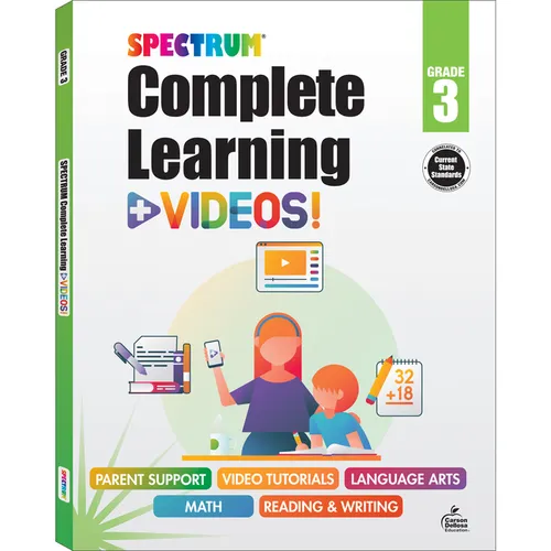 Spectrum Complete Learning + Videos Workbook: Volume 68 - Paperback