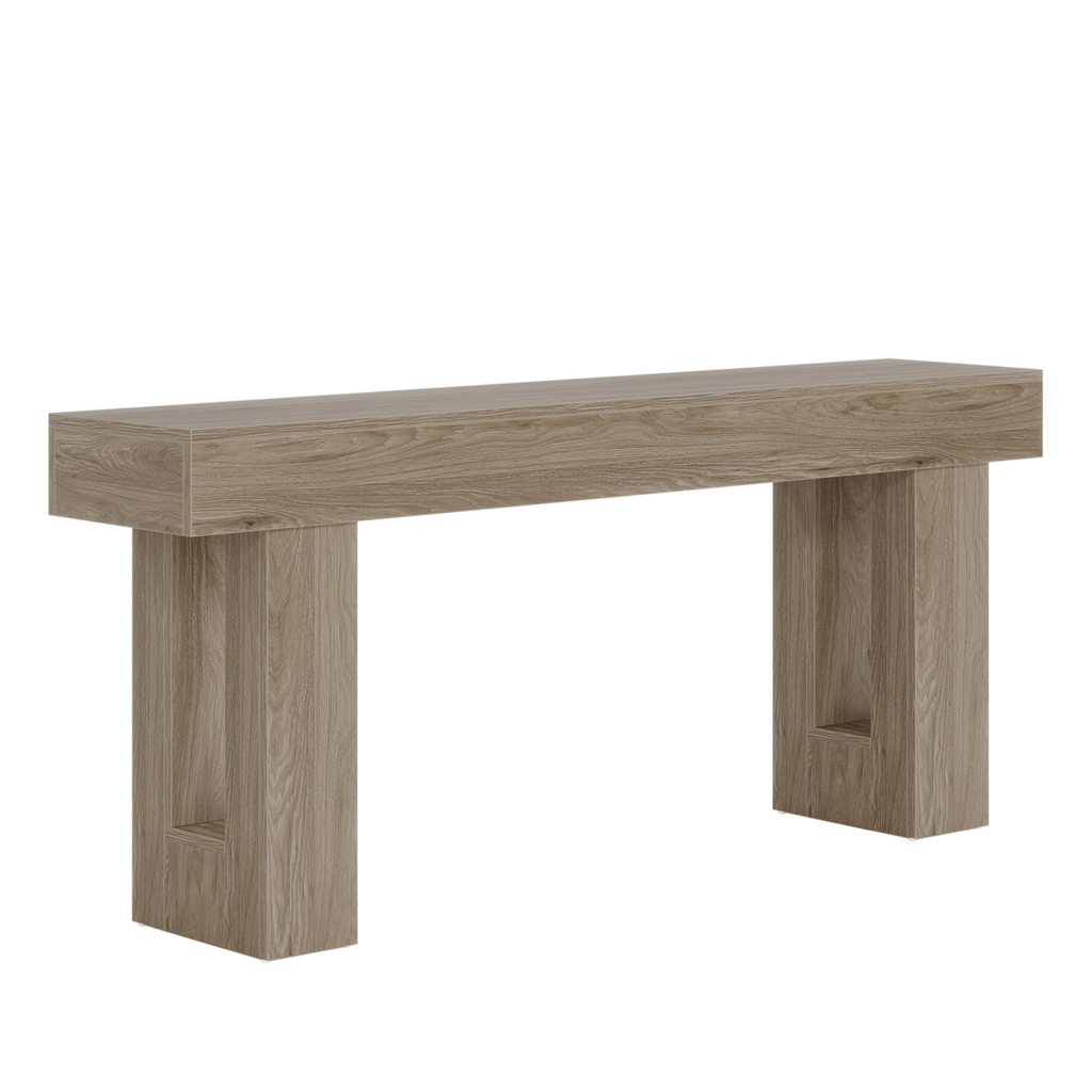 63 Inches Farmhouse Console Table