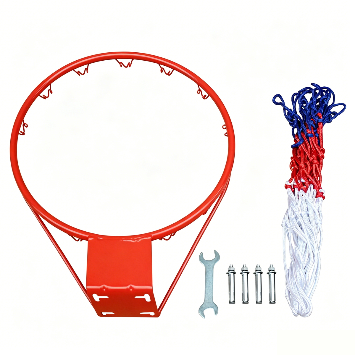 Basketball Rim Replacement 18" Steel Rim with Net