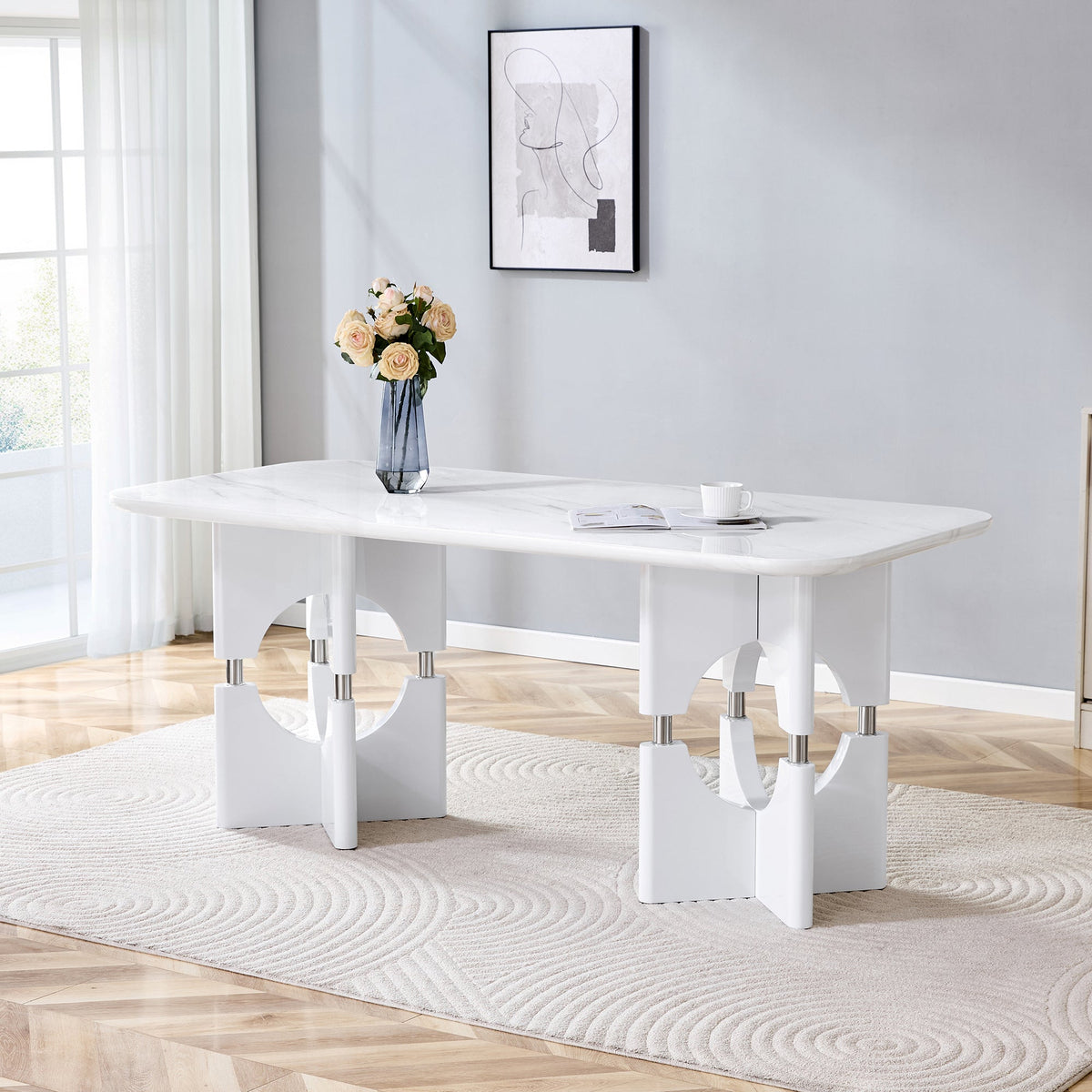 Modern MDF Dining Table