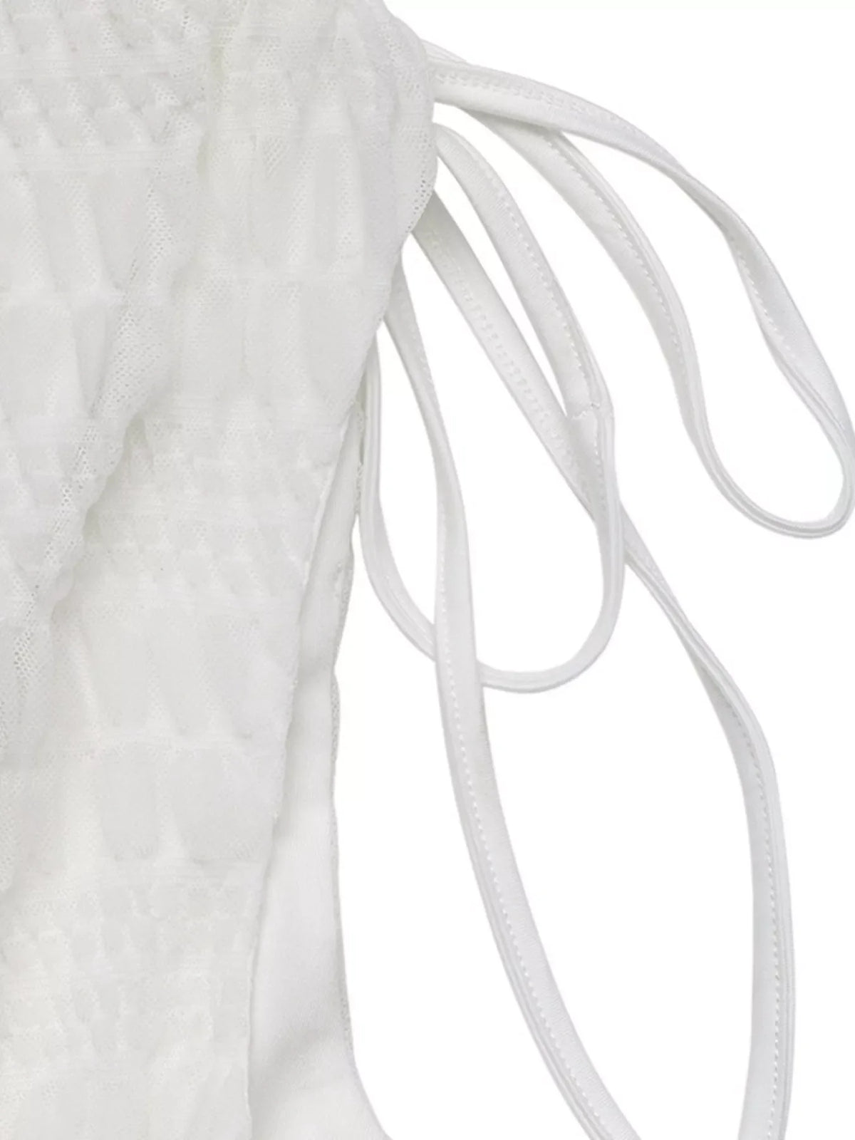 Smocked Deep V-Neck Sleeveless Dress
