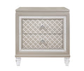 Cross Glam Champagne Nightstand