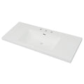 48" Resin Basin for Bathroom Vanity