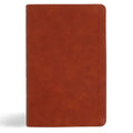 NASB Single-Column Personal Size Bible, Burnt Sienna Leathertouch - Imitation Leather