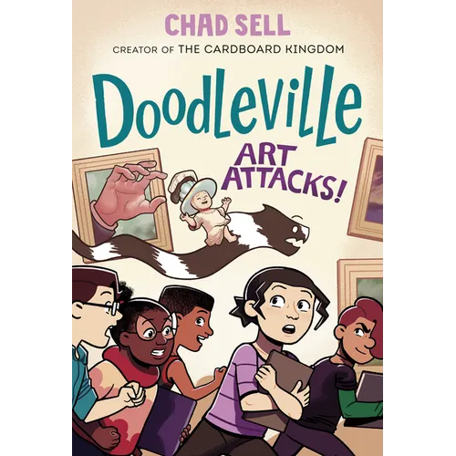 Doodleville #2: Art Attacks!: (A Graphic Novel) - Paperback