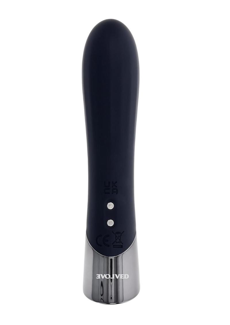 Evolved Back in Black Rechargeable Bullet Vibrator